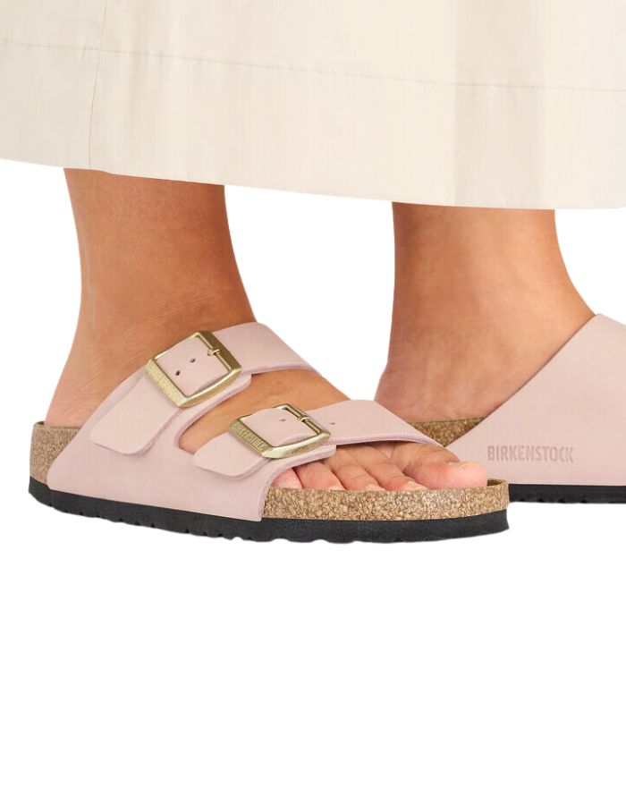 Sandales Arizona Nubuck Soft Pink