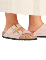 Sandales Arizona Nubuck Soft Pink