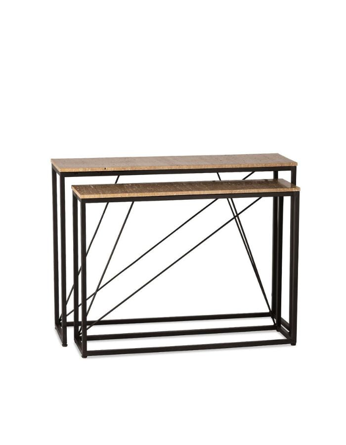 trinity-set-deux-consoles-metal-travertin-1