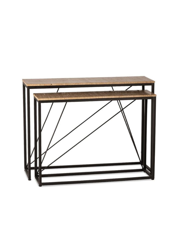 trinity-set-deux-consoles-metal-travertin-2