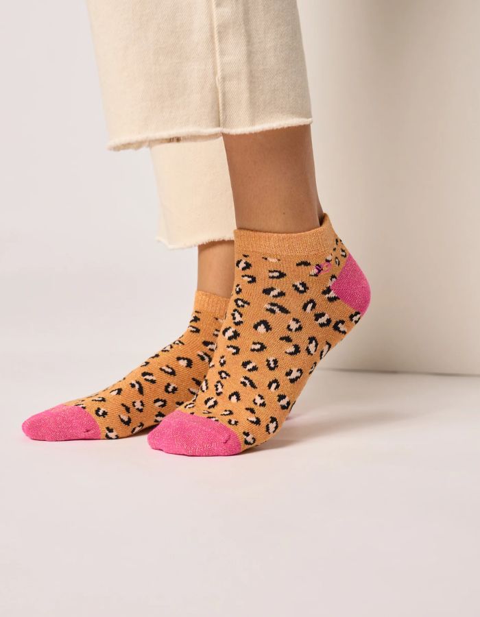 trinity-socquettes-coton-paillettes-leopard-orange-billy-belt-2