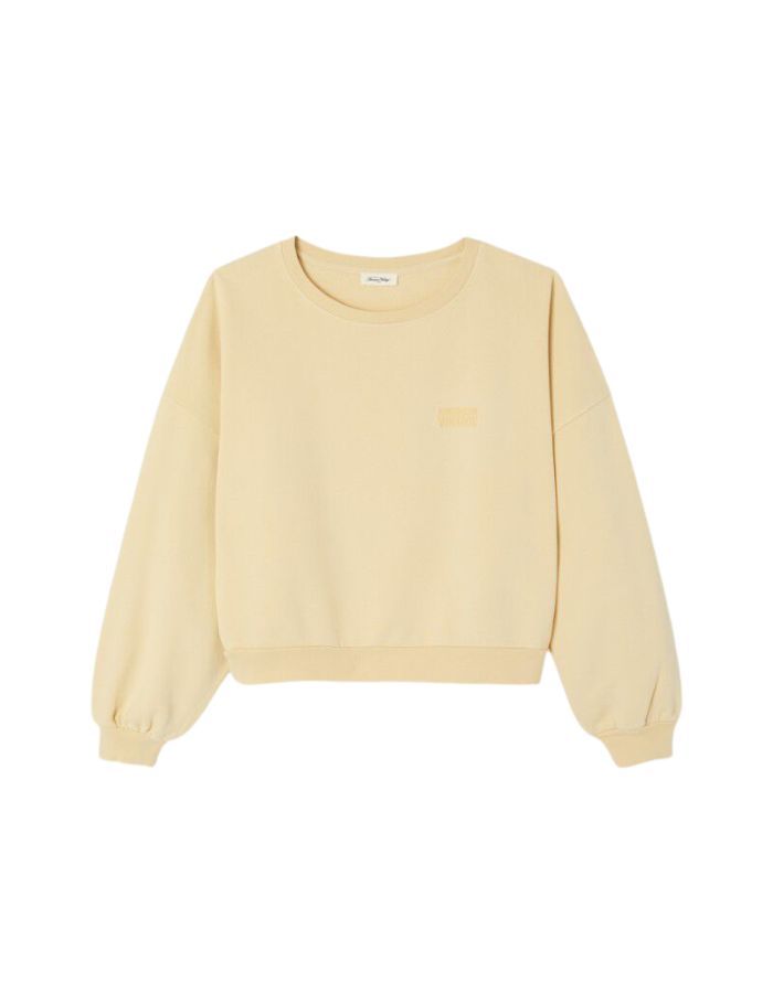 Sweat col rond Jitbay Limonade Vintage American Vintage