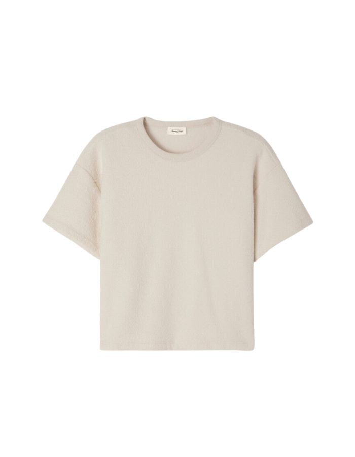 T-shirt Bobypark Écru American Vintage