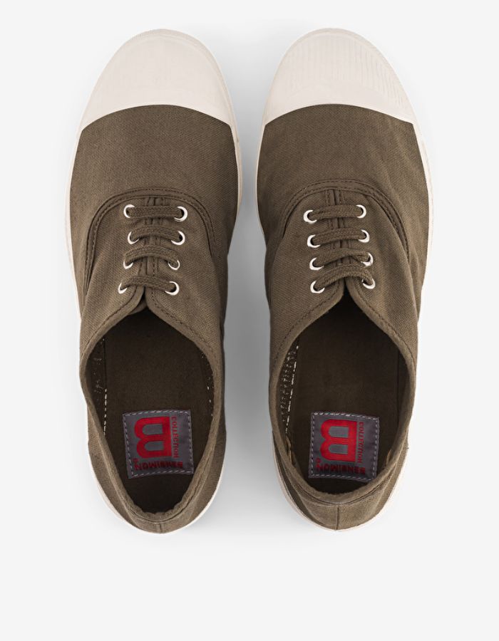 trinity-tennis-lacets-kaki-bensimon-3