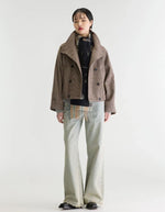 Veste Jackal Display A à carreaux pour femme Bellerose