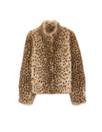 Veste femme Enjoy Display A en fausse fourrure léopard Bellerose