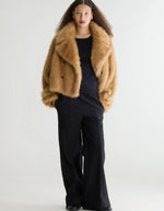 Veste courte Elordi Ambre en fausse fourrure Bellerose