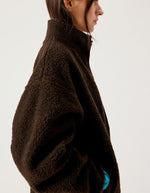 Veste zippée Hoktown Marronnier Chiné American Vintage