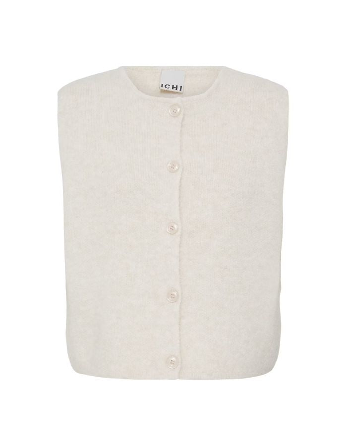 Gilet sans manches Panora Birch Melange – ICHI