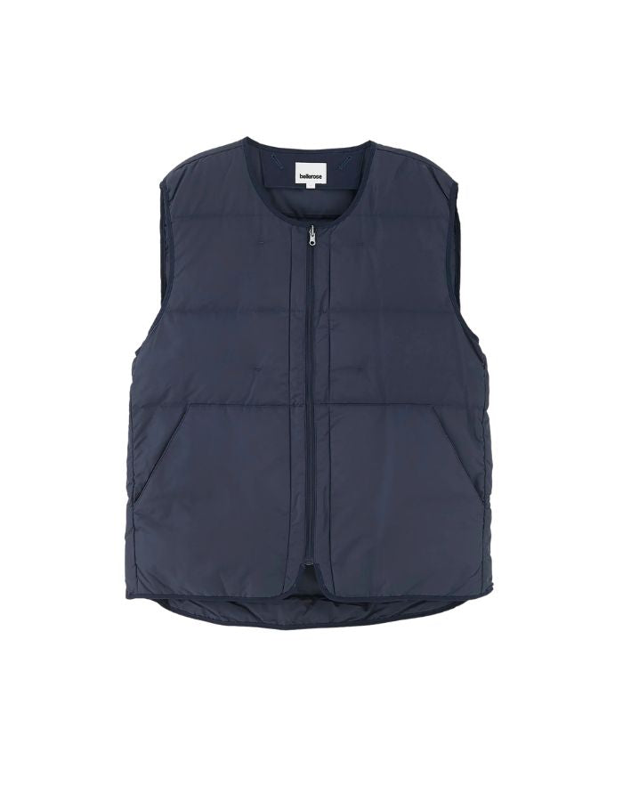 Veste sans manches homme Hoch Navy matelassée Bellerose