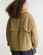Veste courte Hilma Soil style trench beige pour femme Bellerose