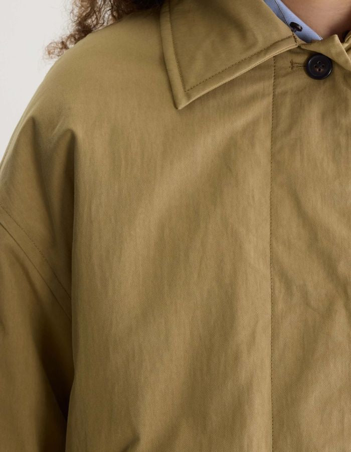 Veste courte Hilma Soil style trench beige pour femme Bellerose