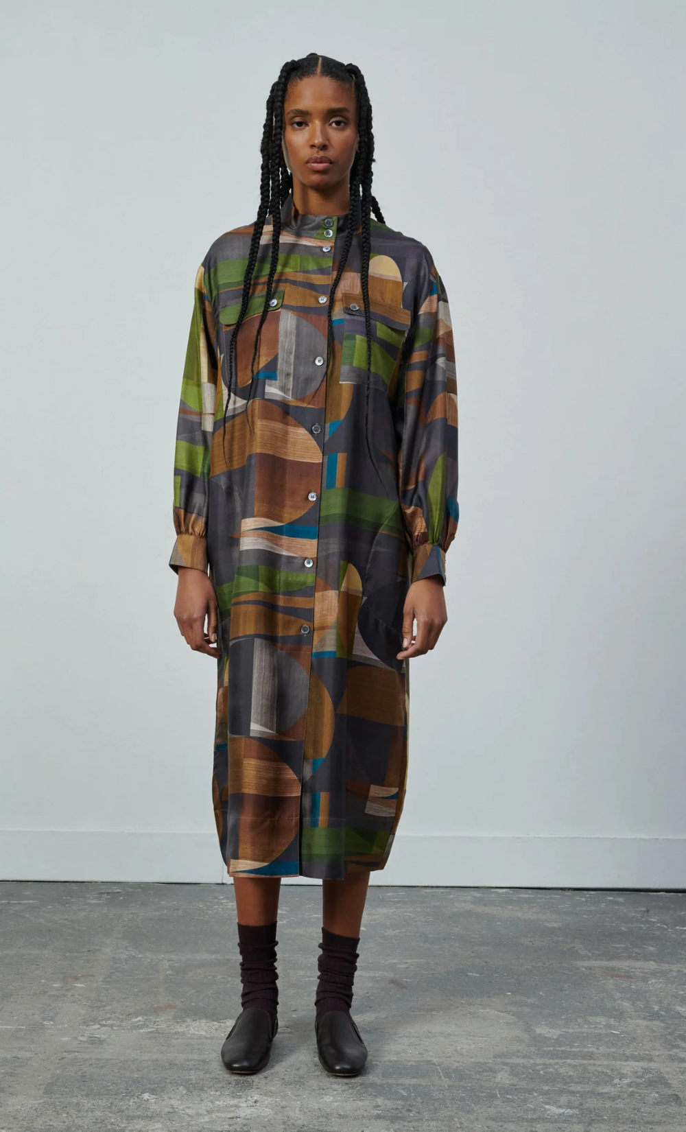 trinity-robe-veda-vert-marron-soeur