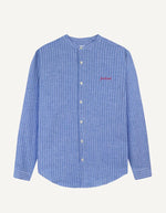 trinity-chemise-rennes-lin-rayée-bleue-maison-labiche