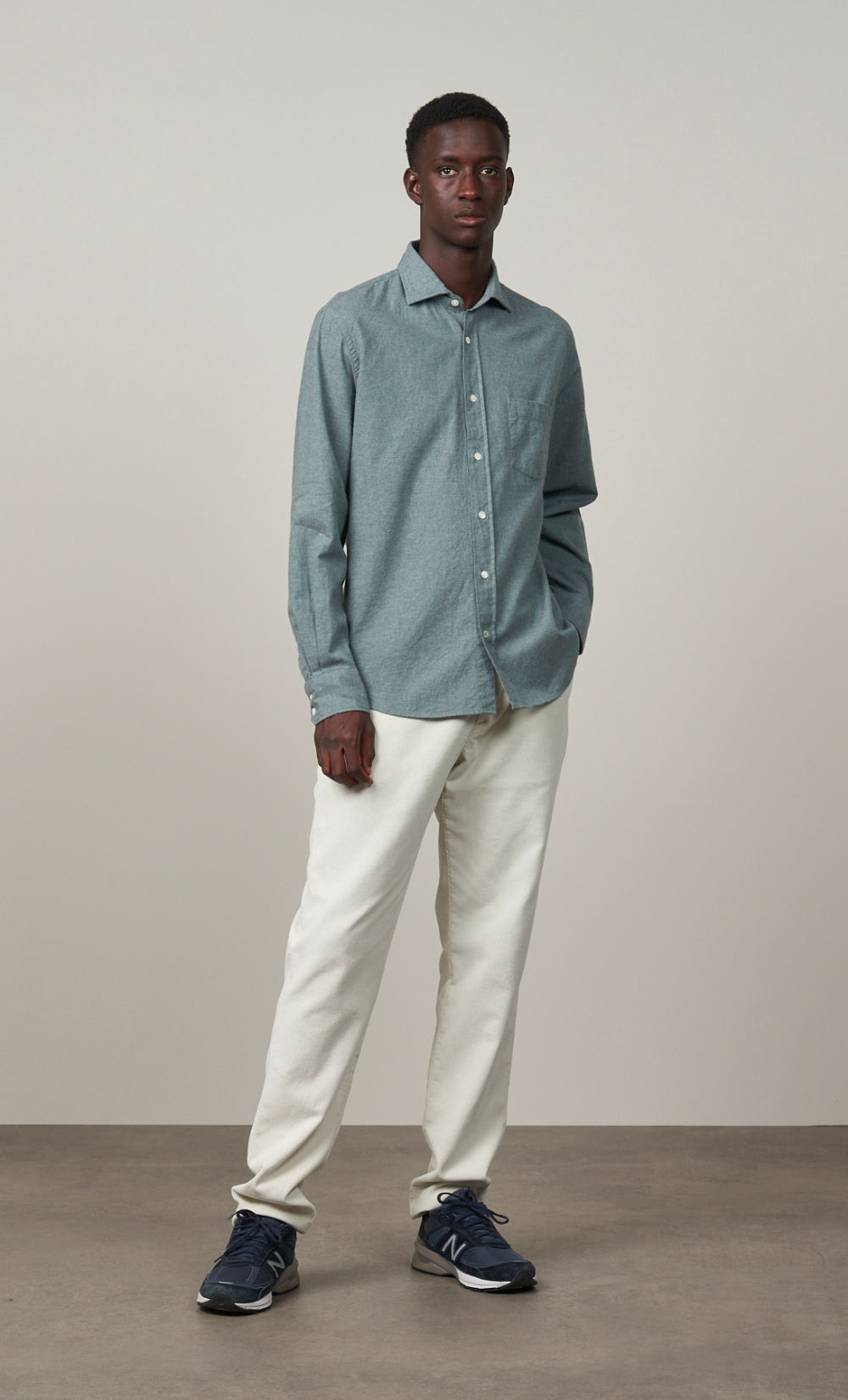 trinity-hartford-chemise-paul-flanelle-vert-clair