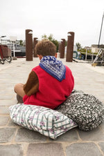 Foulard Mumbai Saphir 50cm