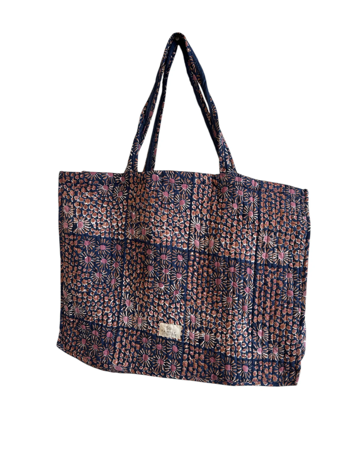 Sac Cabas Patchwork Minuit
