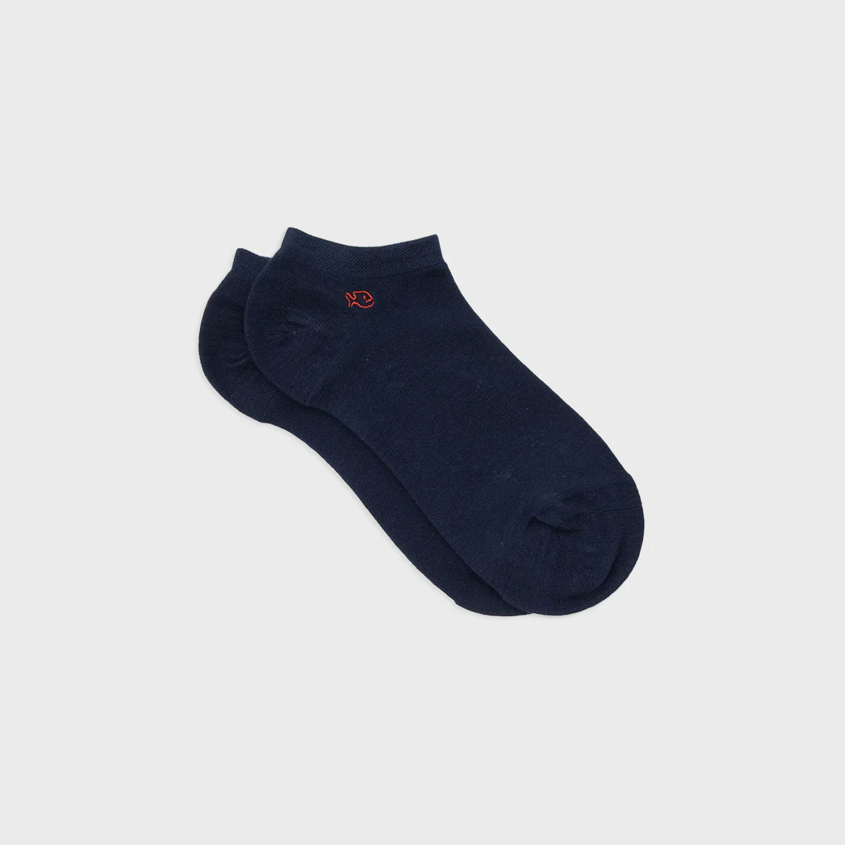 Socquettes unies - Bleu foncé