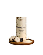Sachet de 500g de perles de cire végétales parfumées fleur de coton note verte musc Poudrée Paris avec mèches incluses