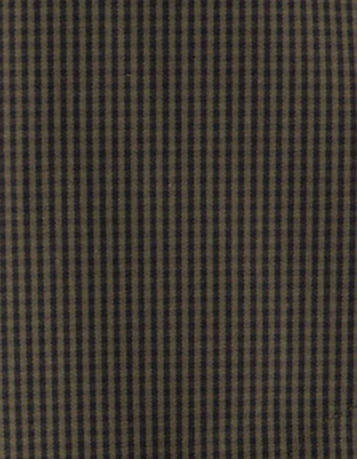 Tissu de la Parka courte oversize pour femme en coton déperlant à carreaux marron avec capuche, modèle Paola Sco couleur Check Brown de la marque Prêt Pour Partir.