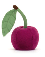Dos de la Peluche amuseables cherry duo de cerises rouges ultra douces 12 cm jellycat