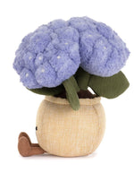 Profil de la Peluche amuseables hydrangea pot d hortensia fleuri ultra doux 24 cm jellycat.