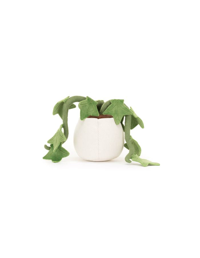 Peluche amuseables ivy pot de lierre vert ultra doux 16 cm jellycat