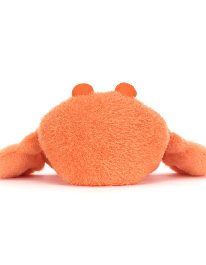 Dos de la Peluche pinchsnap crab crabe orange ultra doux 17 cm jellycat