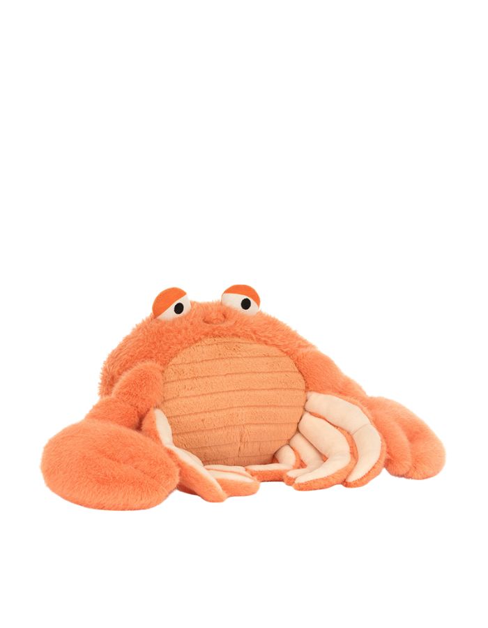 Peluche pinchsnap crab crabe orange ultra doux 17 cm jellycat