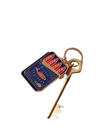 Porte-cles en email dore better together avec coffret cadeau marque All The Ways To Say