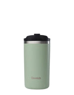 Gourde isotherme 350ml qwetch vert tilleul pastel acier inoxydable