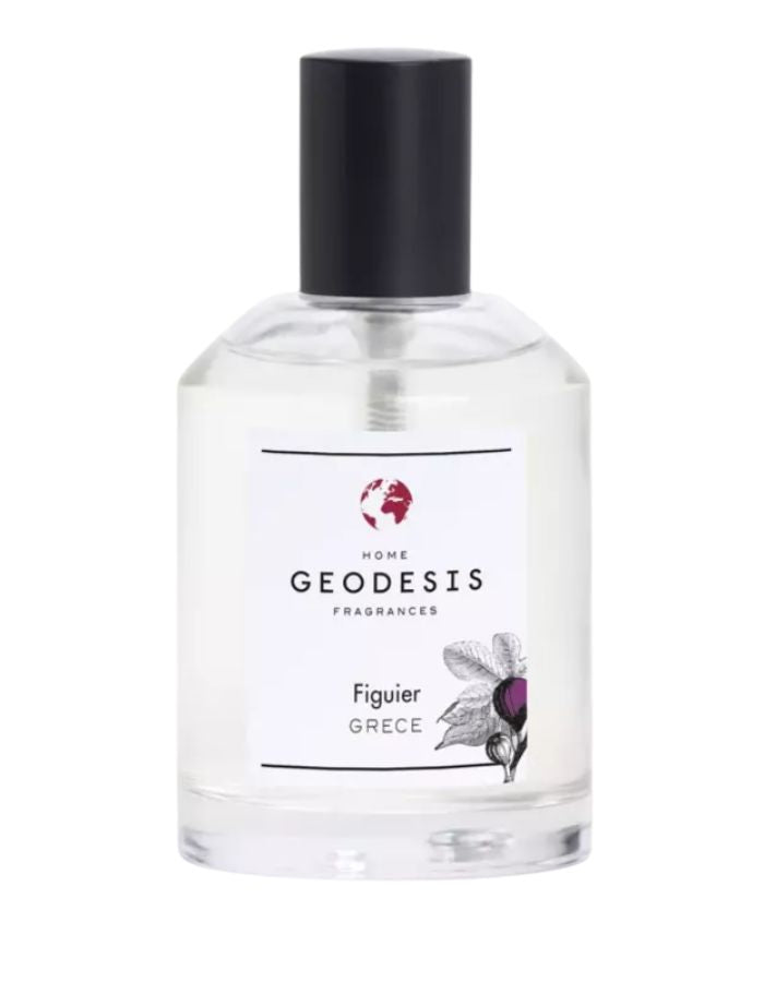 Vaporisateur spray ambiance geodesis figuier 100ml flacon spray fabrique en bretagne