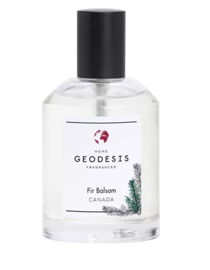 Vaporisateur spray ambiance geodesis fir balsam 100ml flacon spray sapin baumier canada fabrique en bretagne