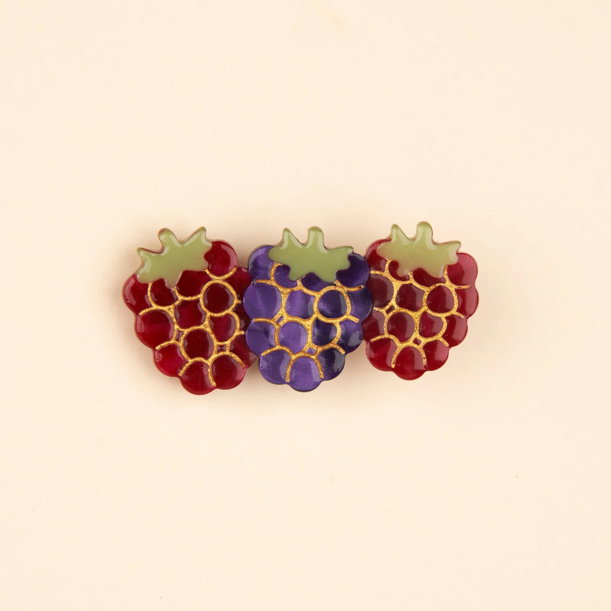Barrette Fruits Rouges