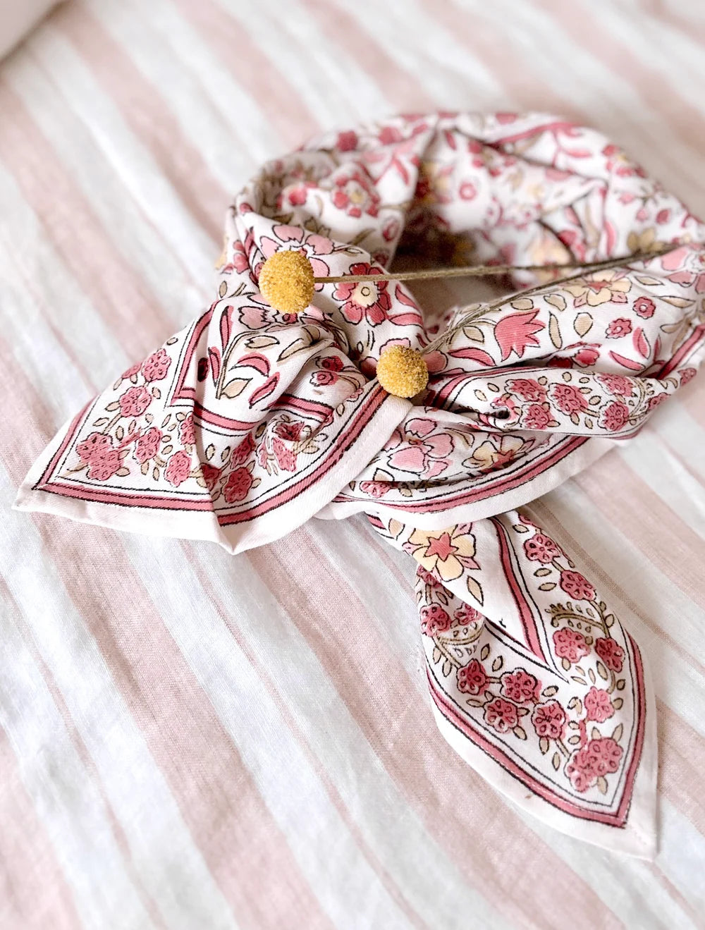 Foulard Dheli Blé 50cm