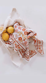 Foulard Delhi Brique 100cm