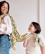 Foulard Jaipur Ocre 50 cm