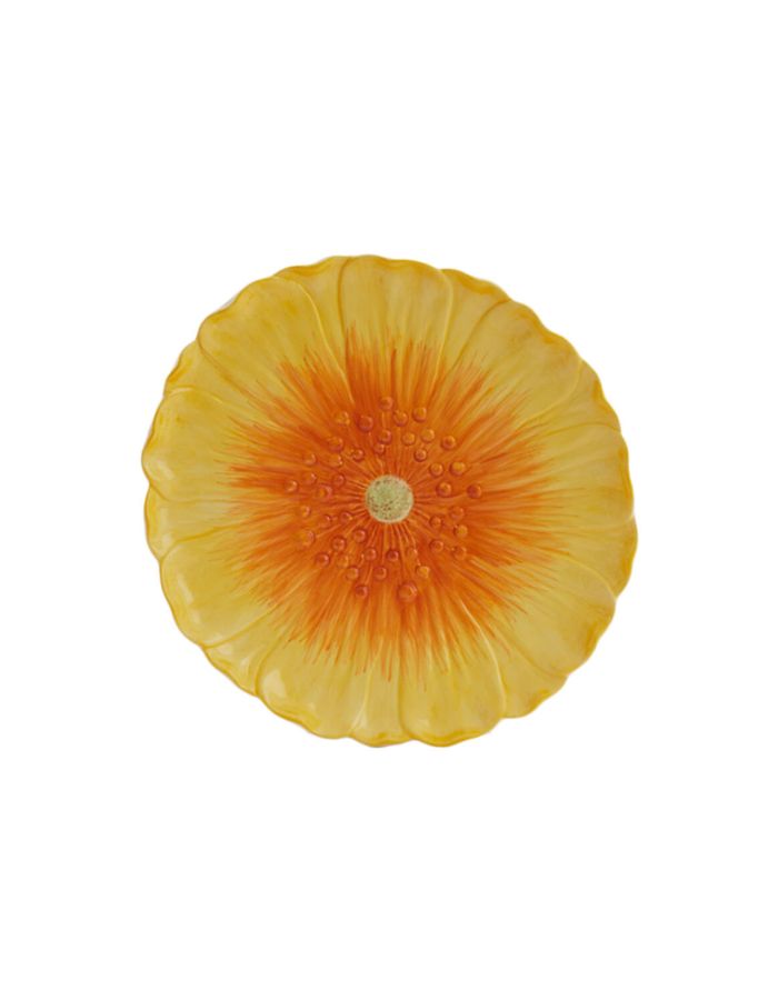 trinity-assiette-ceramique-fleur-jaune-1