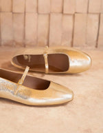 Ballerines Mikie Or Champagne