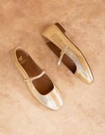 Ballerines Mikie Or Champagne