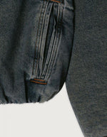 Bombers court Lydbay Blue Black American Vintage 