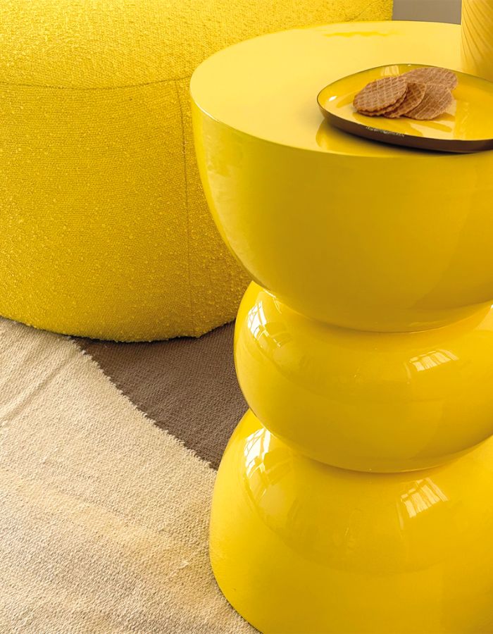 Bout de Canapé Titou Jaune