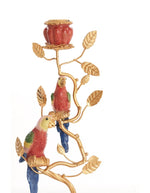 trinity-chandelier-oiseaux-rouge-corail-or-2