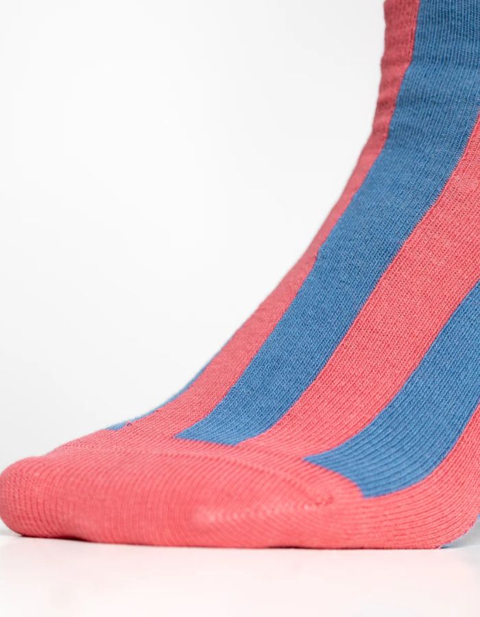 Chaussettes rayées - Bisou