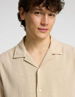 trinity-chemise-beige-manches-courtes-relax-selected-3