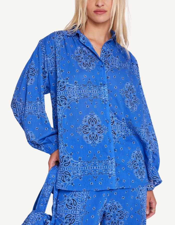 Chemise Canila Bleue