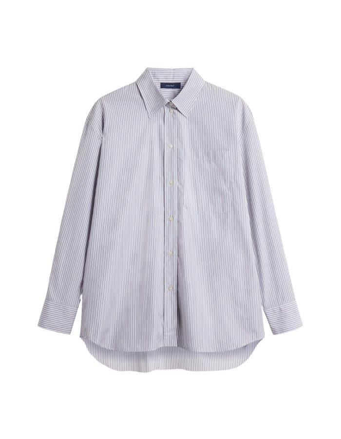 Chemise Carlotta Bleu Beige rayures Soeur