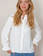 Chemise Carmen blanche La Comet