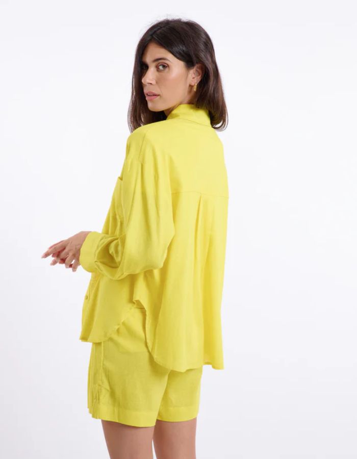 Chemise Cheina Jaune