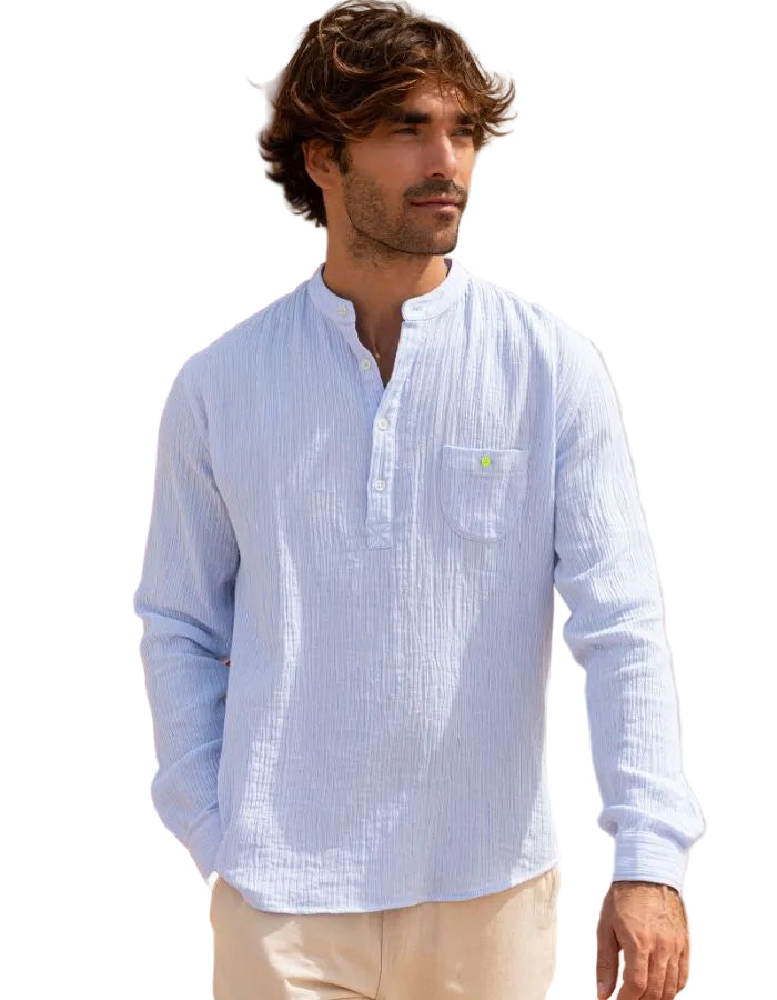 trinity-chemise-col-tunisien-bleu-ciel-gaze-coton-gilis-1